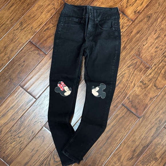 Disney Denim - Mickey and Minnie Kissing Jeans